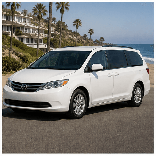 White Honda Odyssey